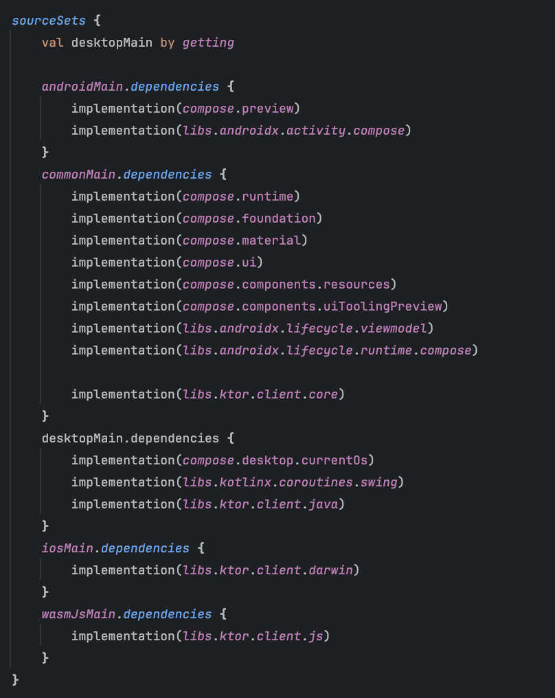 dependencies